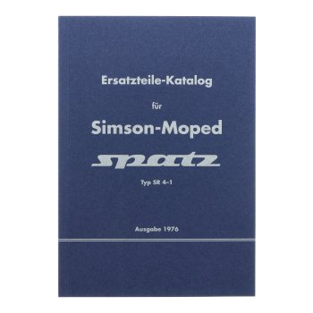 Ersatzteilkatalog, Simson Spatz SR4-1